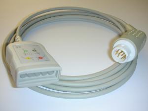 EKG kabel 5-ti svodový - dělený