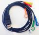 Schiller 6-svodový kabel - koncovka patent/MT-101